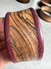 Load image into Gallery viewer, Purpleheart &amp; Rosewood Bracelet
