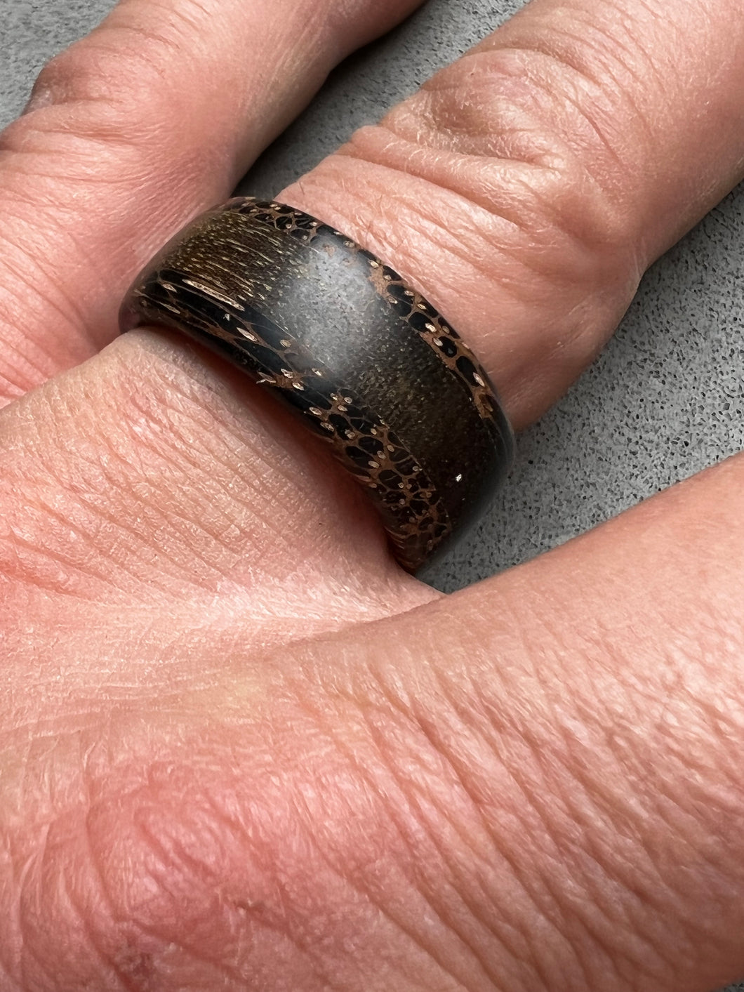 Black Palm & Ipe Ring